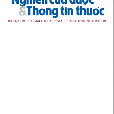 Tạp chí Nghiên cứu Dược và  Thông tin thuốc số 3 năm 2023